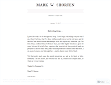 Tablet Screenshot of markshorten.com